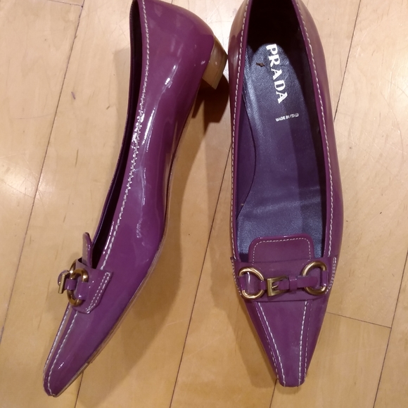 Prada Shoes Flats SZ 7 - Picture 6 of 7
